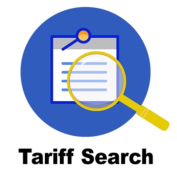Enter the tariff code or keyword below to use the tariff search.